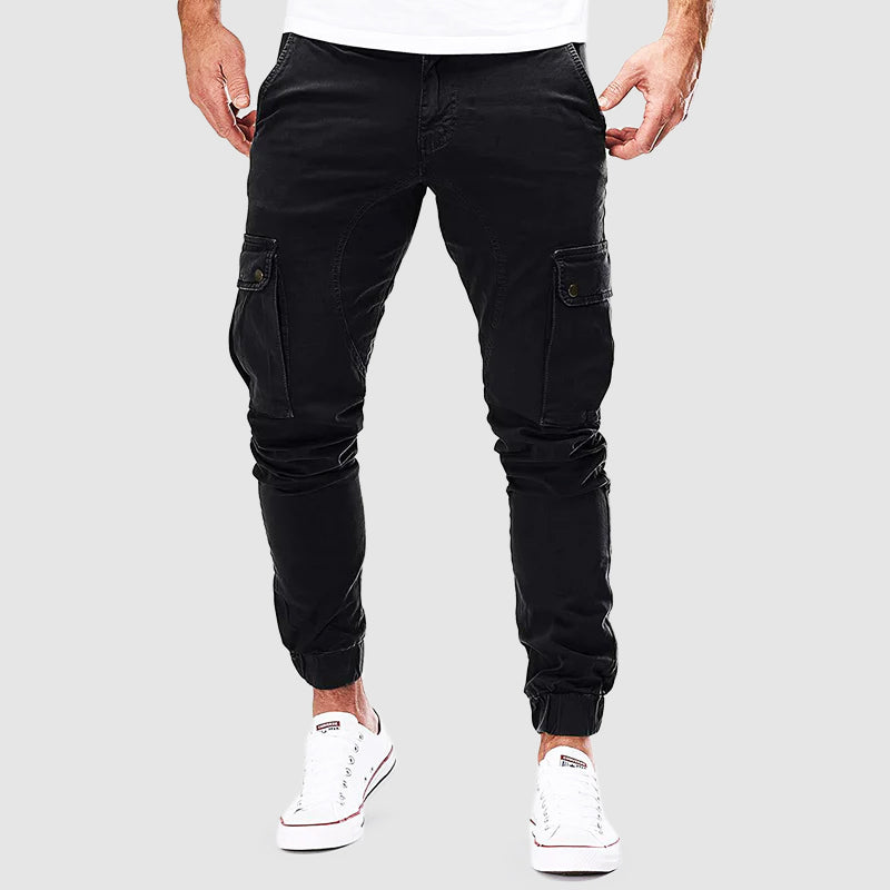 Pantaloni cargo Alonso casual e stretti