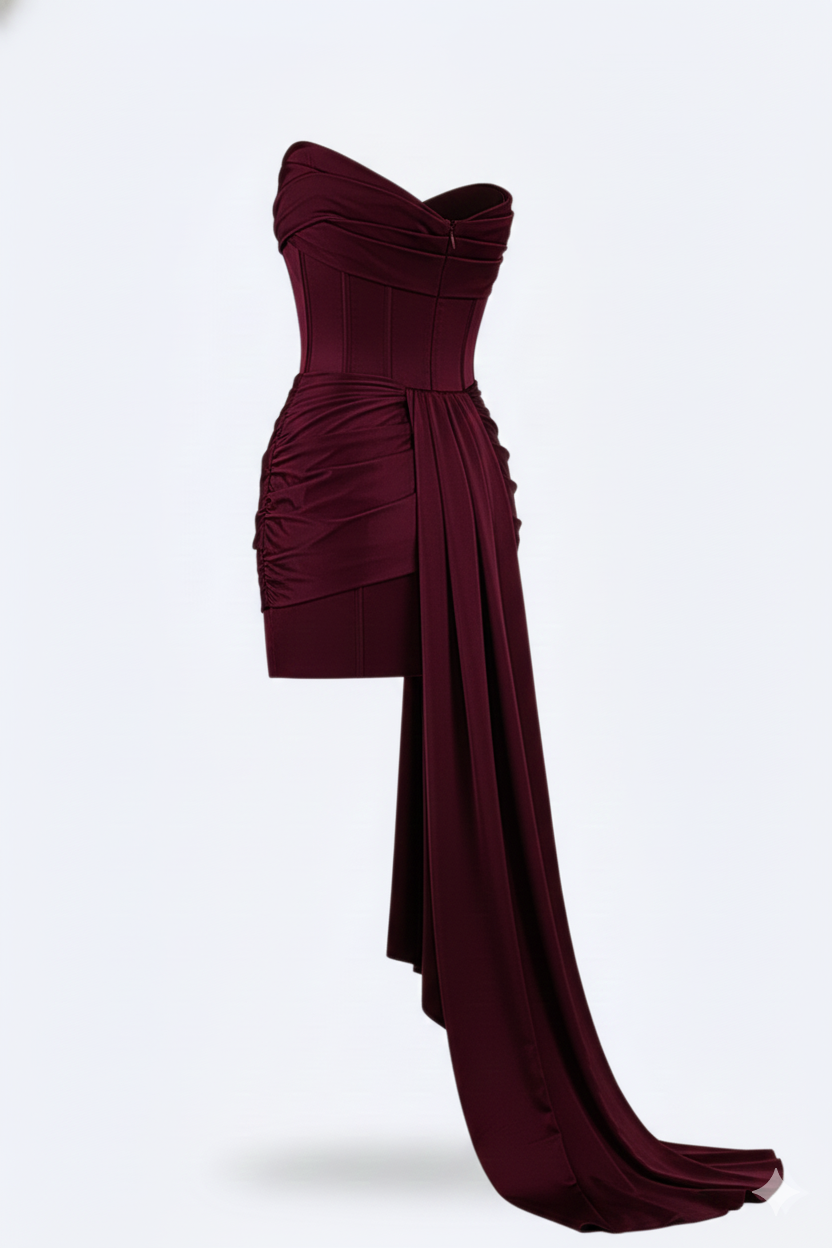 Valerios Fashion short elegant evening dress for women