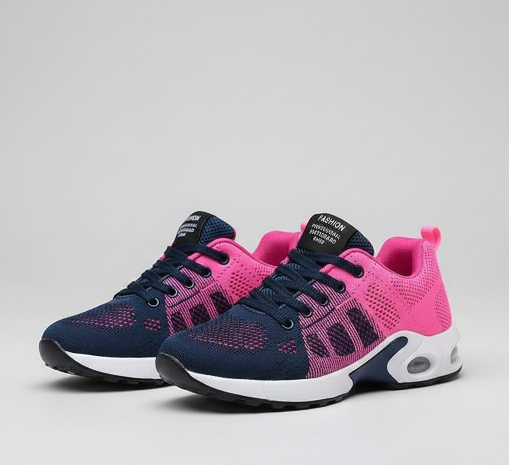 Scarpe da corsa traspiranti e imbottite per donna