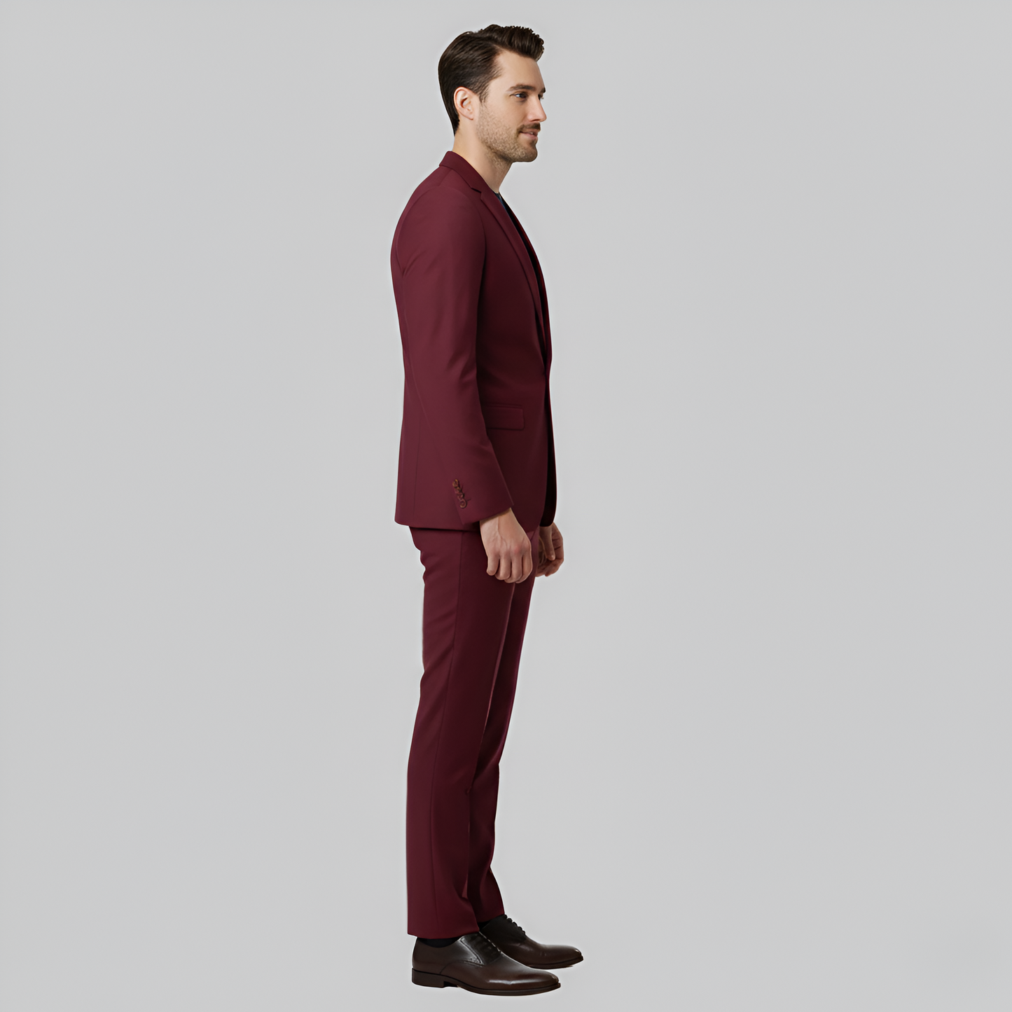 Ανδρικό κοστούμι 2 τεμαχίων κομψό slim fit