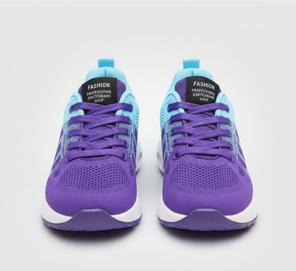 Scarpe da corsa traspiranti e imbottite per donna