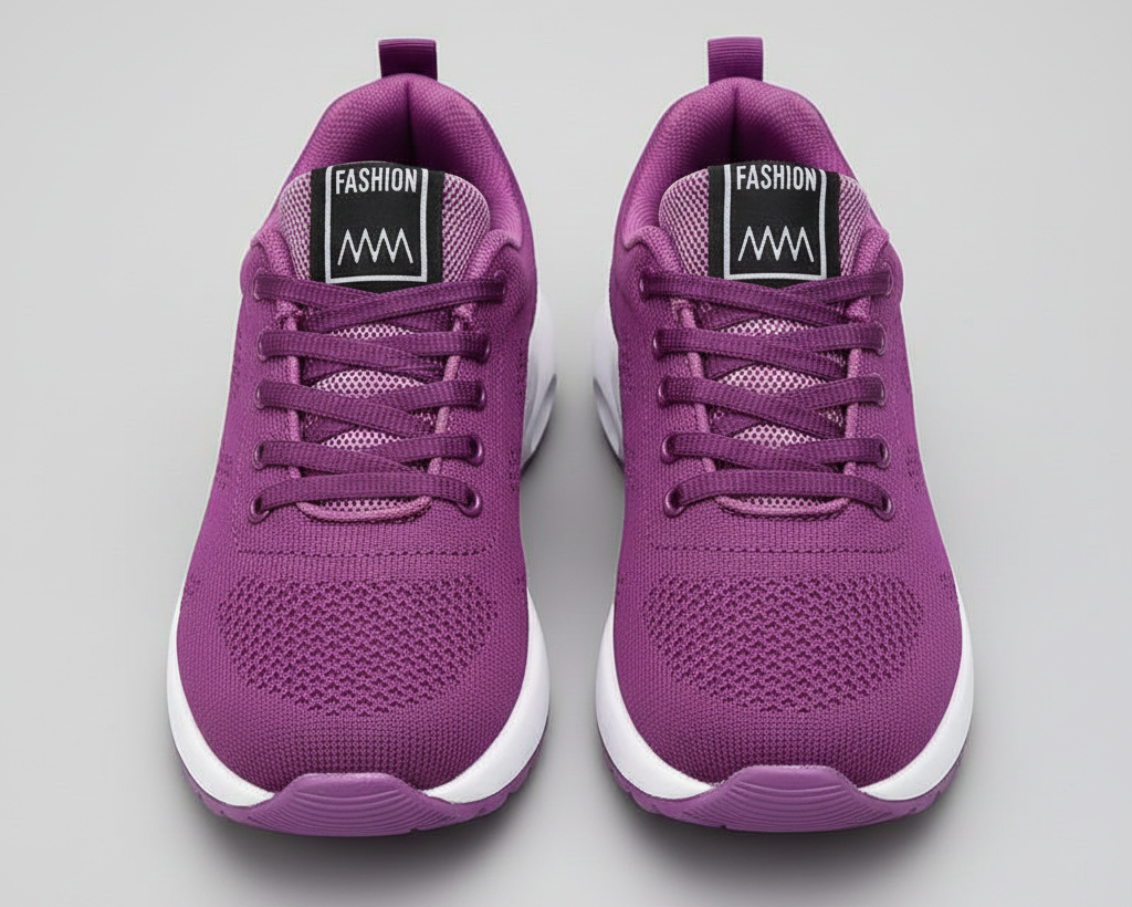 Scarpe da corsa traspiranti e imbottite per donna