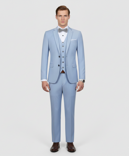 Eleganter Slim Fit Herrenanzug