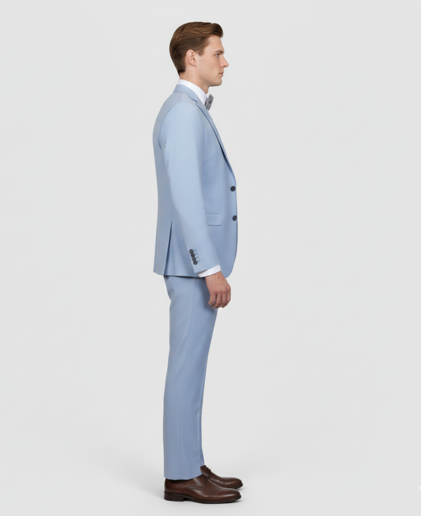 Κομψό ανδρικό κοστούμι slim fit