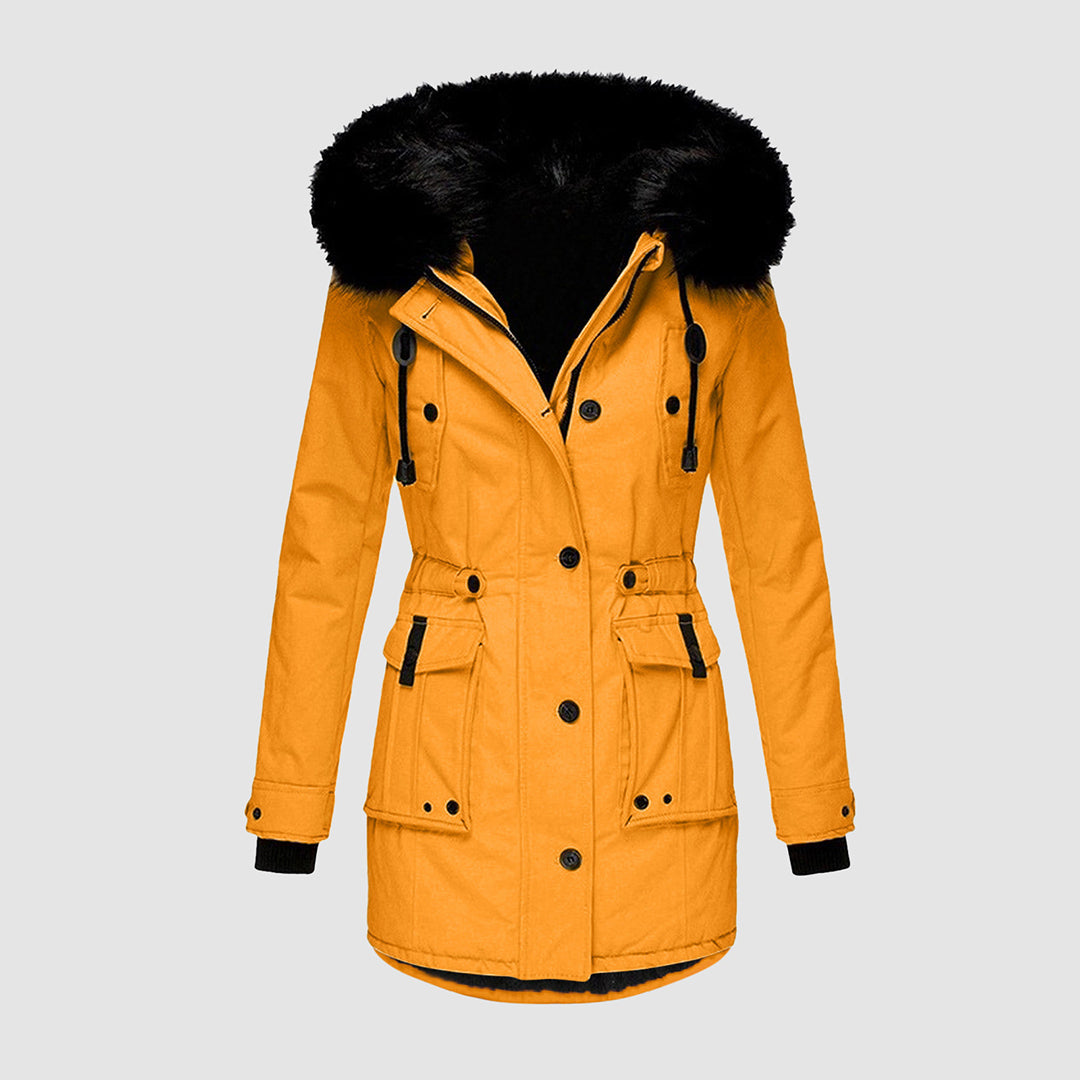 Stylish, warm winter jacket - fashionable and cozy