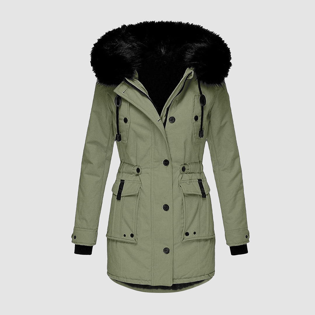 Stylish, warm winter jacket - fashionable and cozy