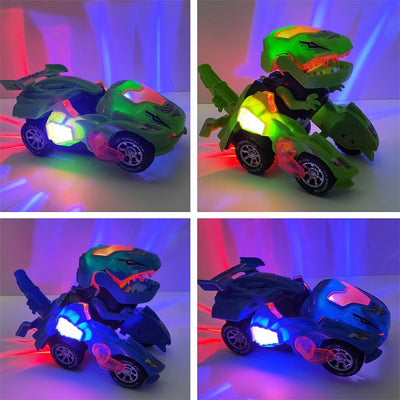 Coche de dinosaurio LED