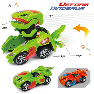 Coche de dinosaurio LED