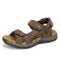 Herrensandalen aus Leder - bequeme Sommersandalen für den Strand