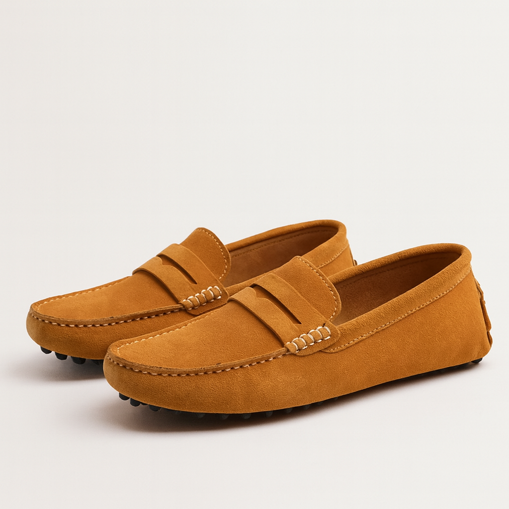 Loafers  for men light brown