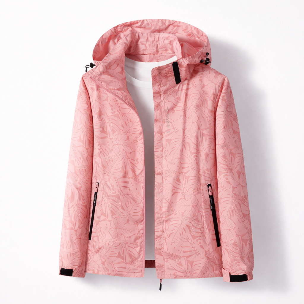 Wind and waterproof jacket pink