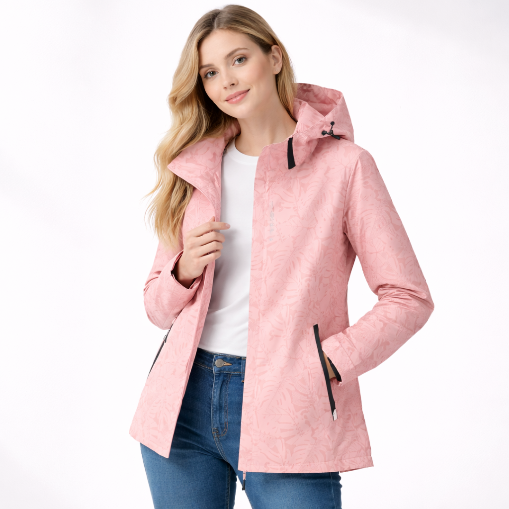 Wind and waterproof jacket pink