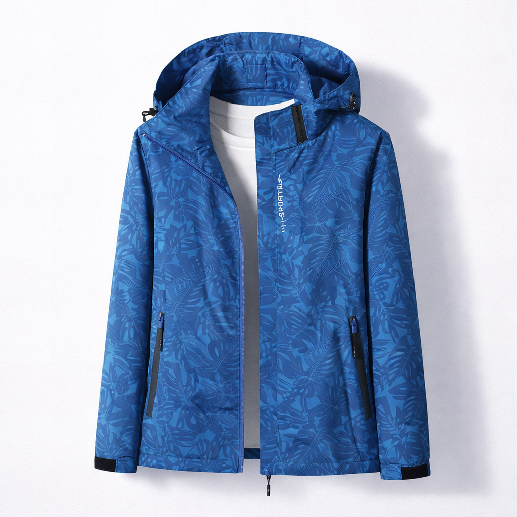 Wind and waterproof jacket blue