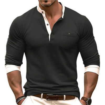 FlexFit – Stylisches Langarmhemd für Herren