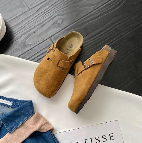 Herren Slipper mit verstellbarer Schnalle für alle Anlässe