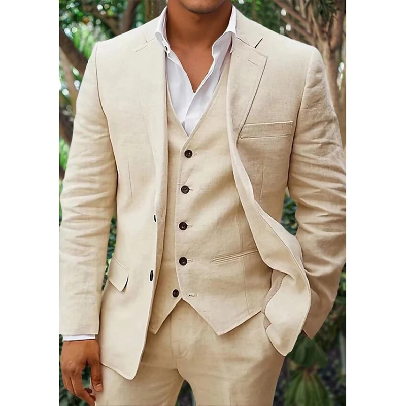 Men's 3-piece suit with vest