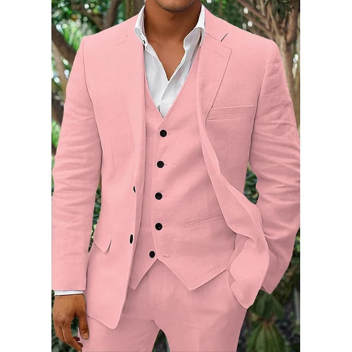 Men's 3-piece suit with vest