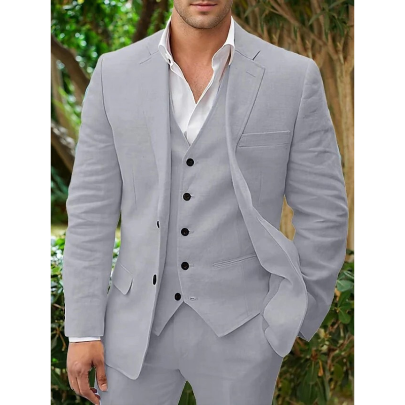 Men's 3-piece suit with vest