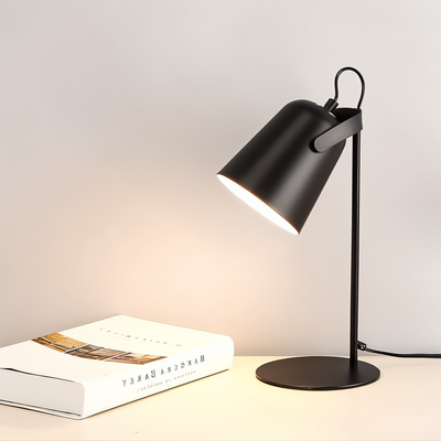 Macaron Tischlampe - Skandinavische gelbe Schreibtischlampe