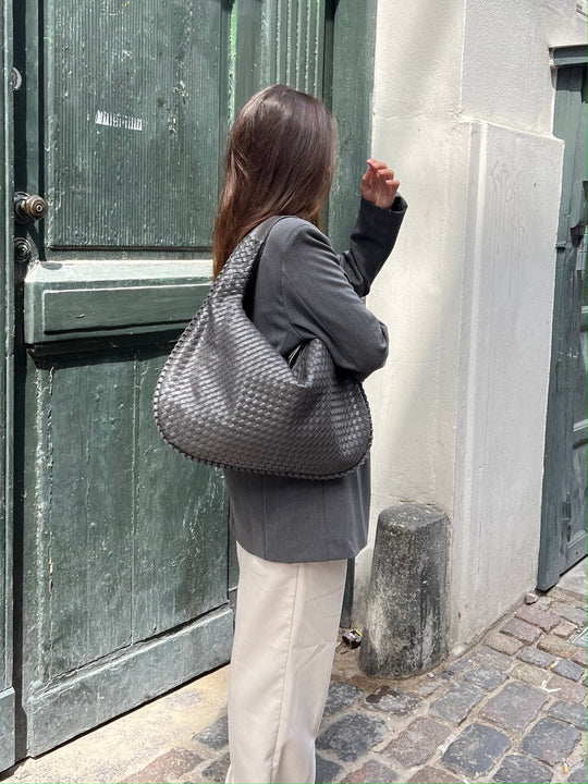 Tote Weidengeflecht-Tragetasche