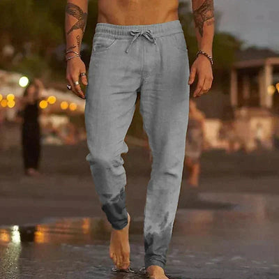 LUCIAN | LÄSSIGE LEINENHOSE