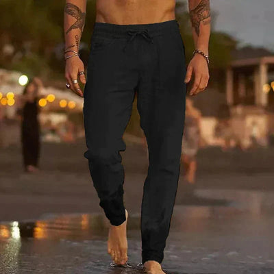 LUCIAN | LÄSSIGE LEINENHOSE