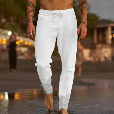 LUCIAN | LÄSSIGE LEINENHOSE