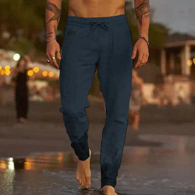 LUCIAN | LÄSSIGE LEINENHOSE