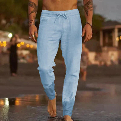 LUCIAN | LÄSSIGE LEINENHOSE