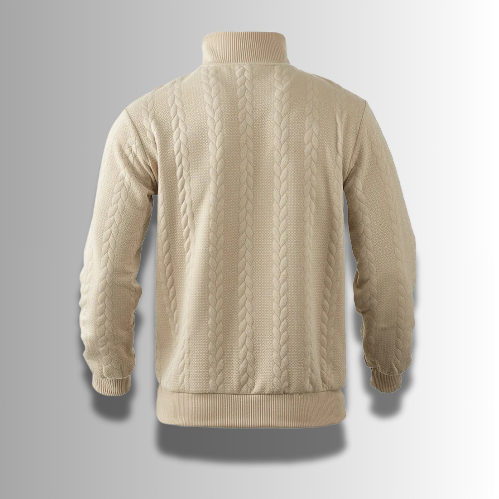 Hochwertiger Pullover aus Merinowolle für Herren