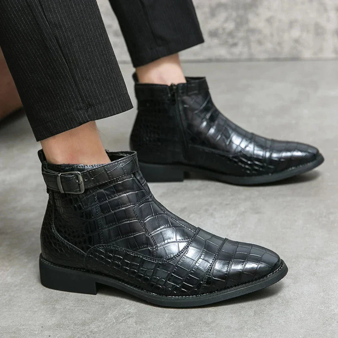 Stylische Chelsea Boots aus Leder für Männer