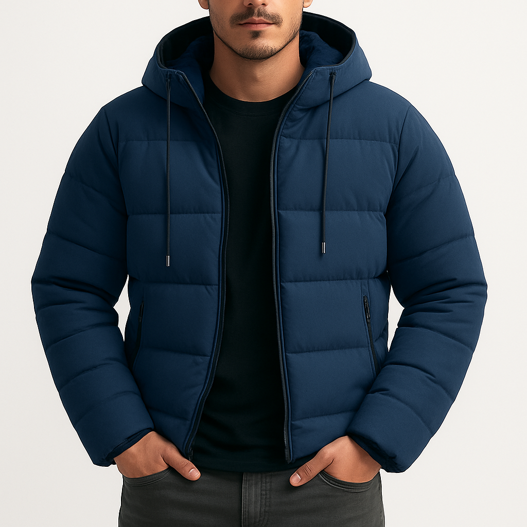 Winter jacket dark blue