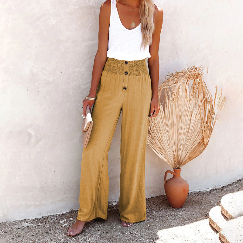 FARA | Stylische Hose mit hoher Taille