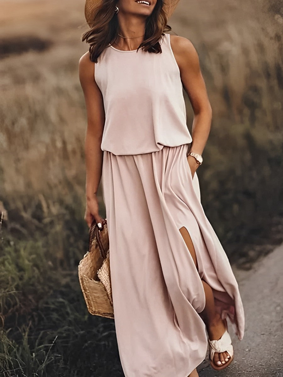 Jonna - Elegantes Farbenfrohes Kleid