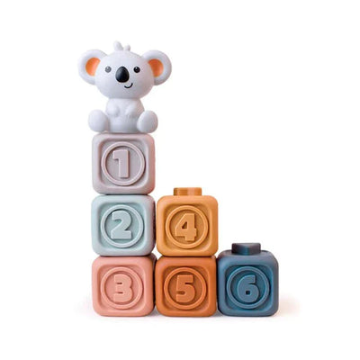 SensoryStack | Zahnungsfreundliches Stapelspielzeug