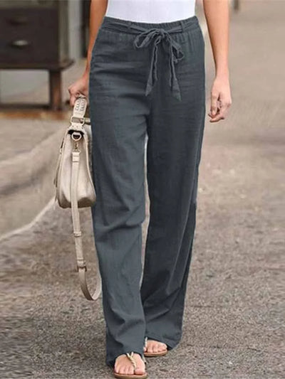 Karina - Luftige Leinenhose