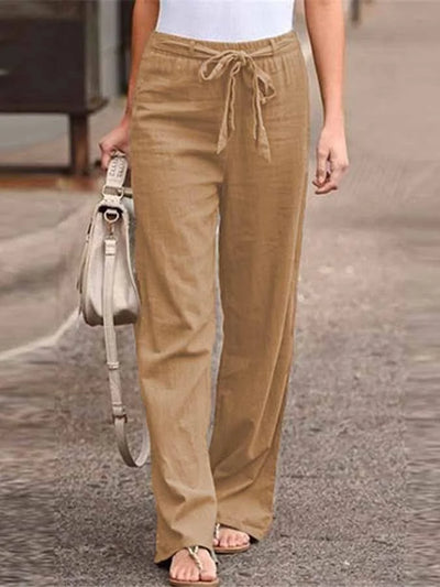 Karina - Luftige Leinenhose