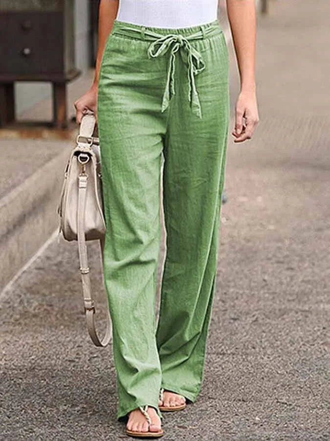 Karina - Luftige Leinenhose