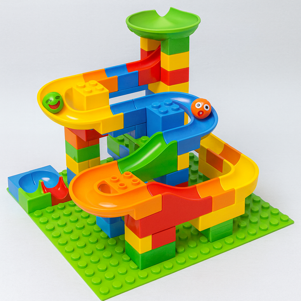 Learning construction set Marble 