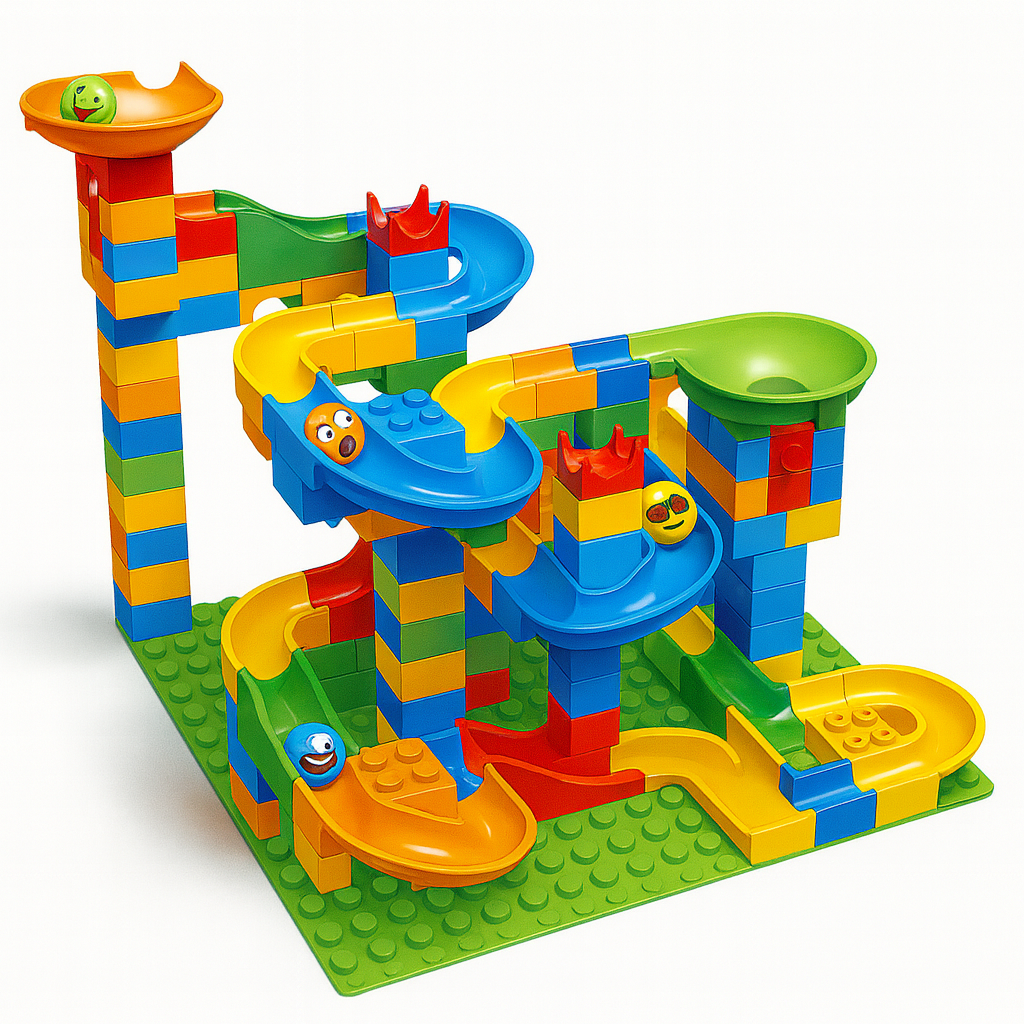 Learning construction set Marble 