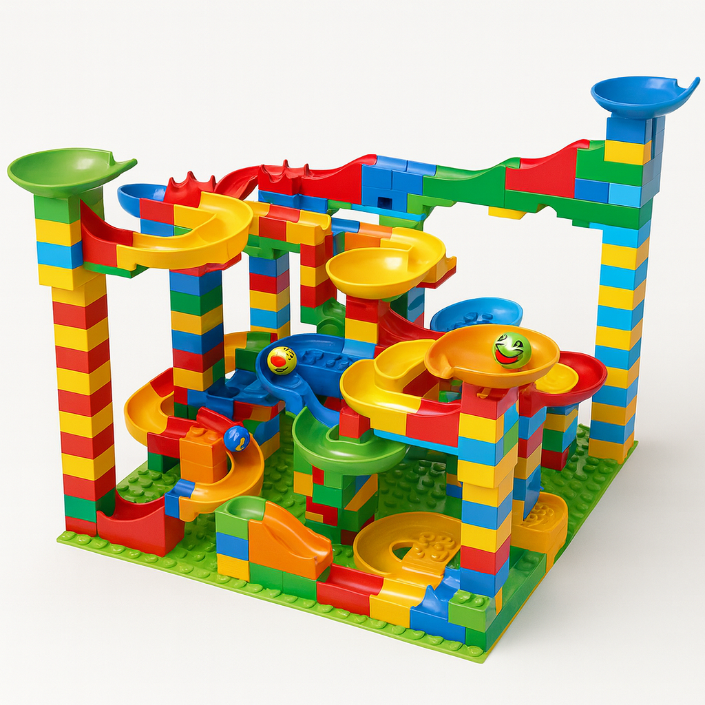 Learning construction set Marble 