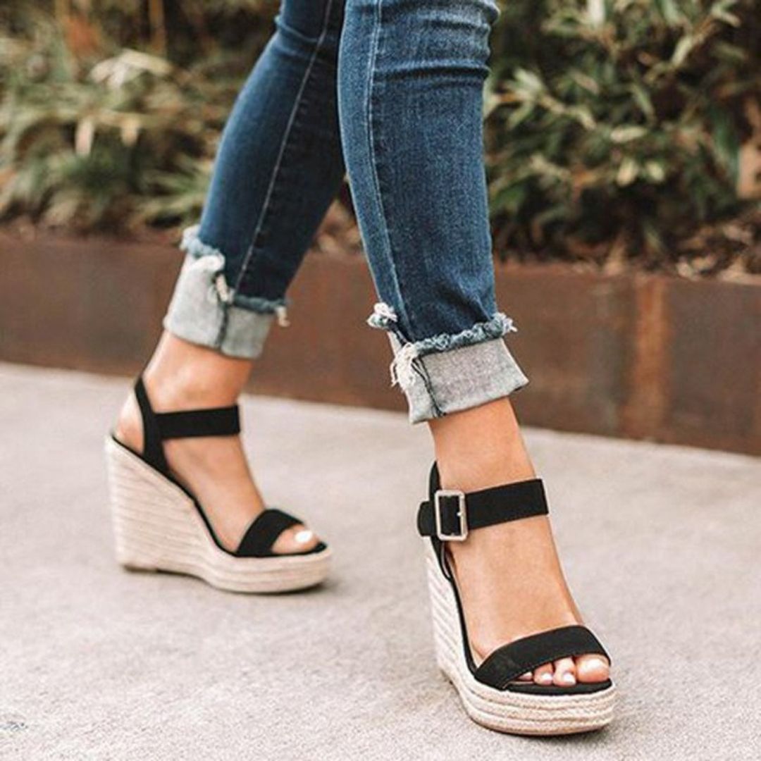 Elviana-Keilsandalen - die perfekte Balance zwischen Stil und Komfort