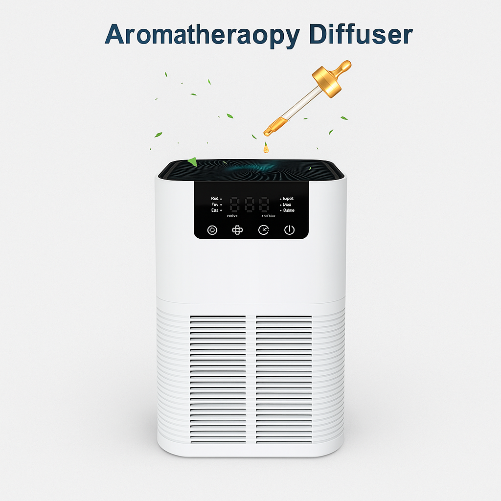 Air Purifier with HEPA Filter and Aromatherapy