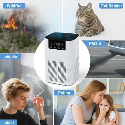 Air Purifier with HEPA Filter and Aromatherapy