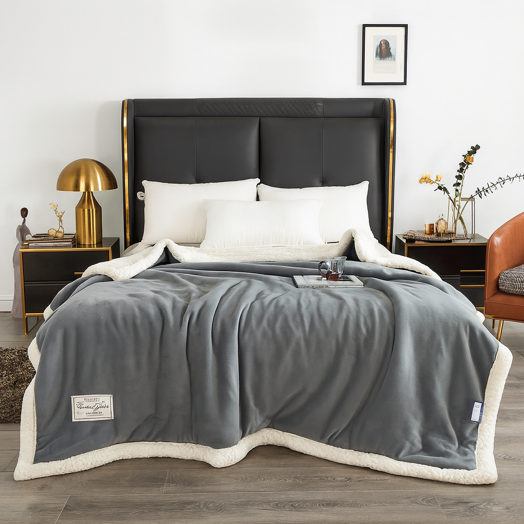 Coperta in pile invernale lussuosa - CozyCuddle