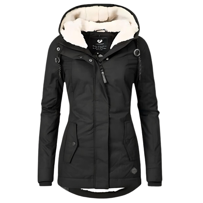 Océane | Long waterproof winter coat for women