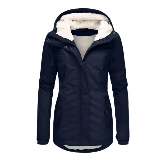 Océane | Long waterproof winter coat for women