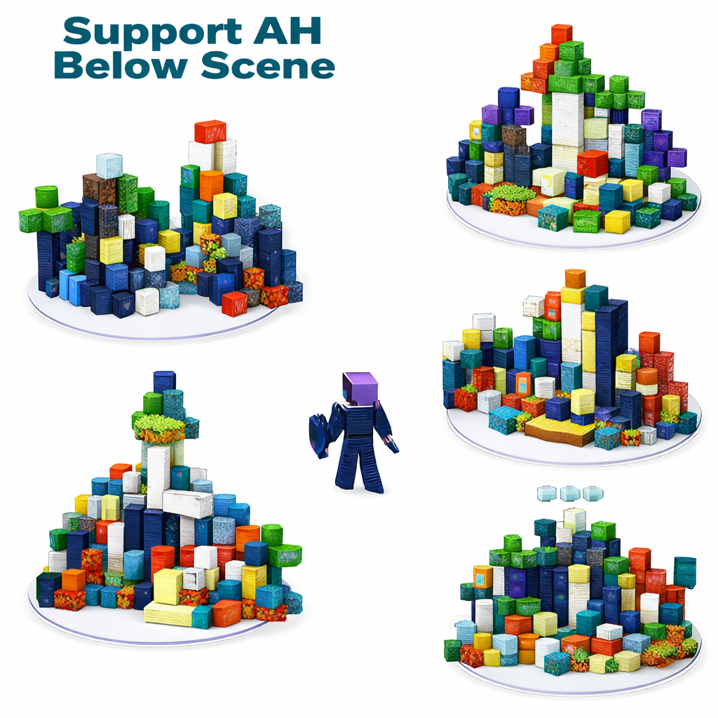 Magnetic Building Blocks Toy Set