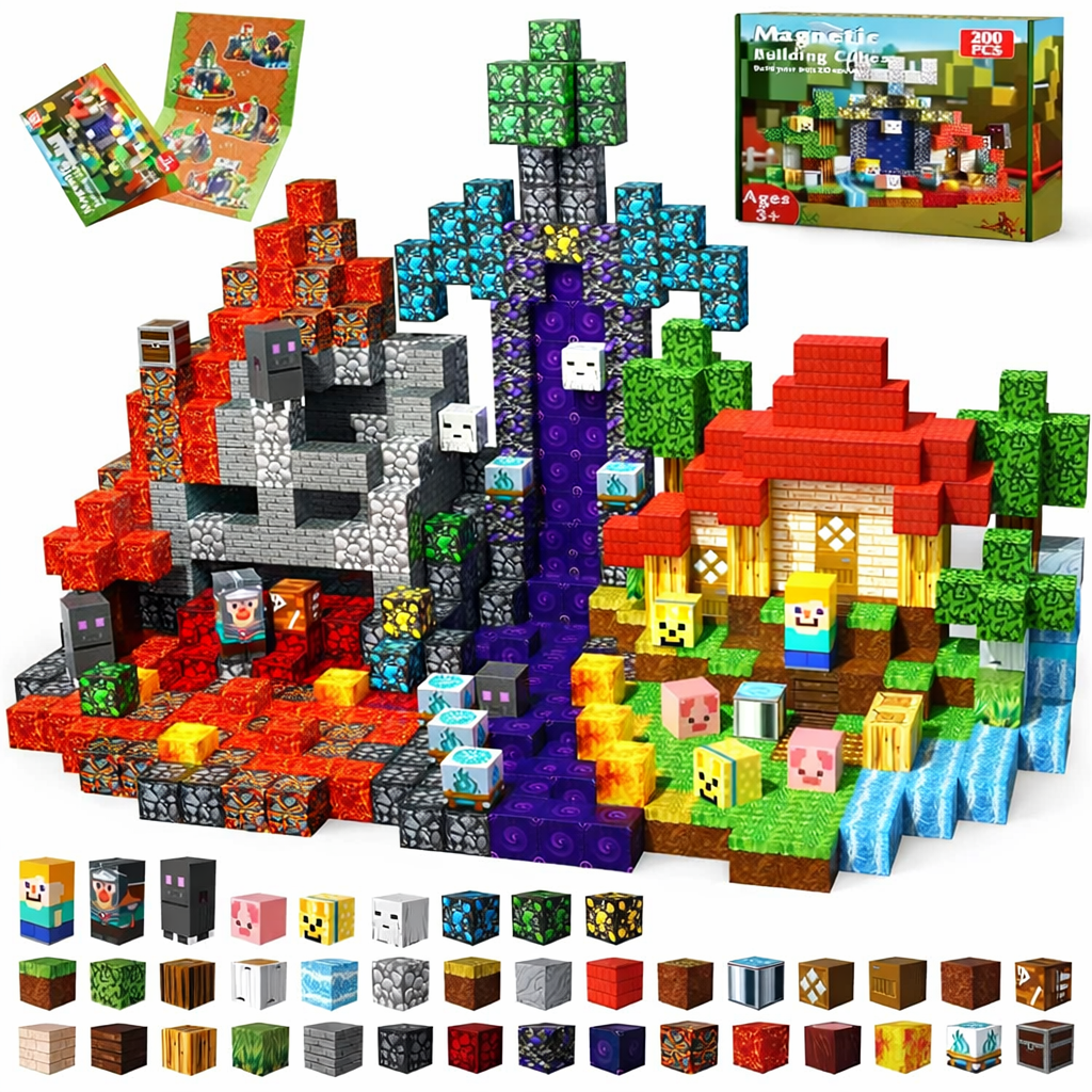 Magnetic Building Blocks Toy Set
