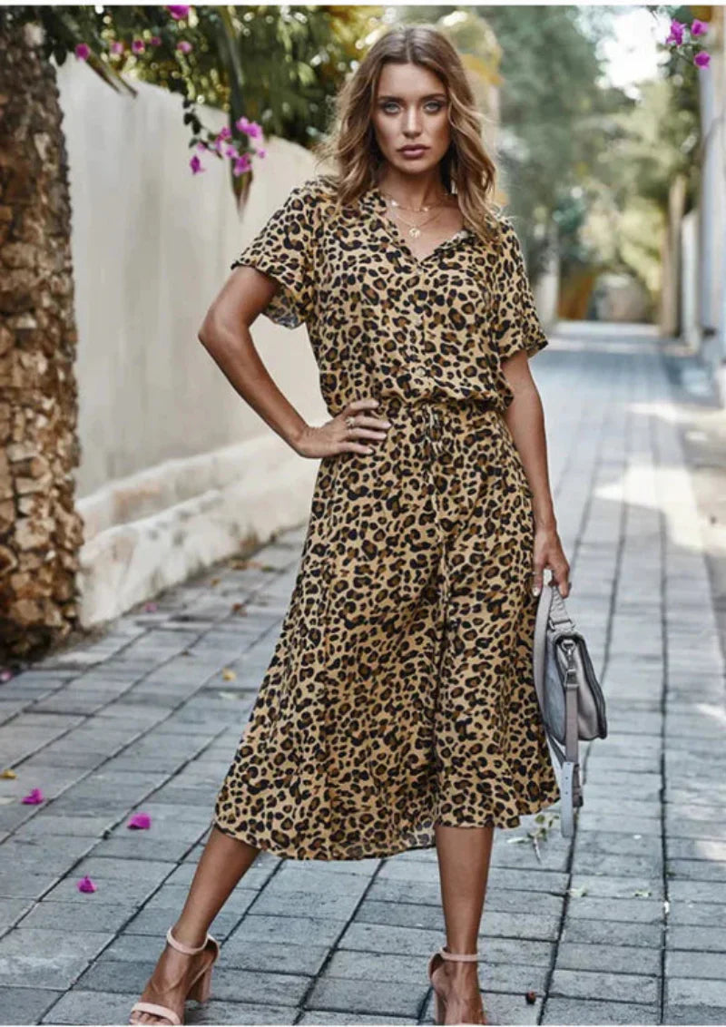 Sommerliches Vintage-Kleid für Frauen - ideal für den Sommer